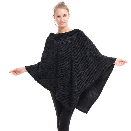 Pure color fur pullover foreign trade plus size blouse - Mubimart