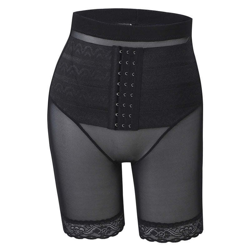 Body Shaping High-waisted Abdominal Panties Women's Waistband Girdle To Lift The Buttocks Large Size Postpartum Flat Angle Abdominal Pants - Mubimart -  