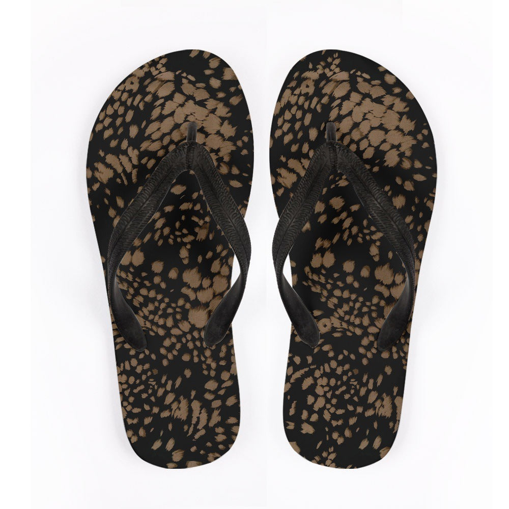 Flip Flops Tier Textur Outdoor Strand Freizeit Flip-Flops