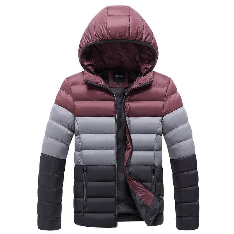 Thick Warm Jacket Casual Trendy Brand Down Padded Jacket - Mubimart