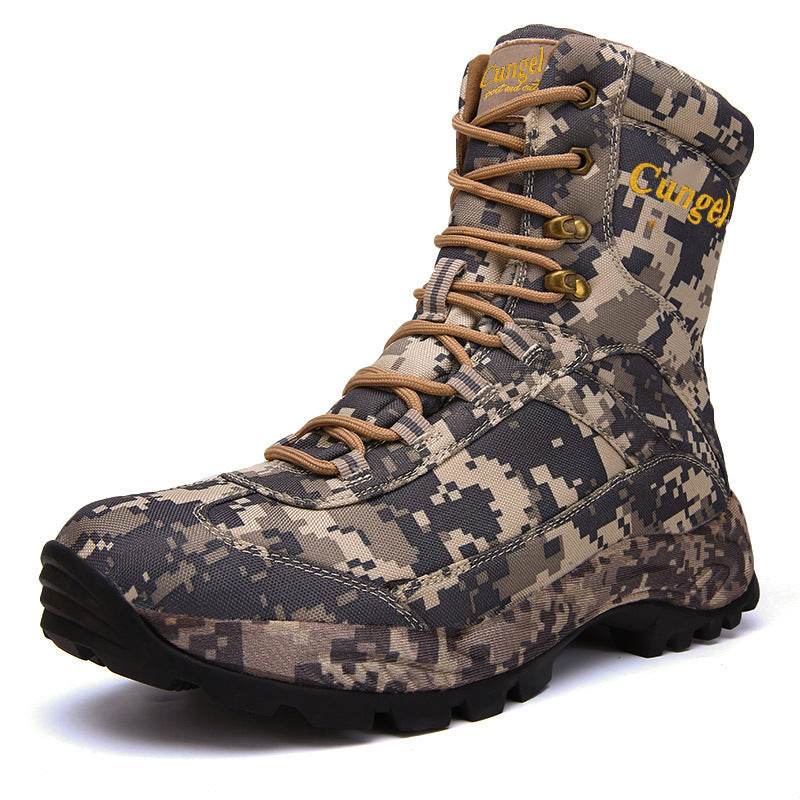 Outdoor Shoes Men's Off-road Shoes Hiking Boots - Mubimart