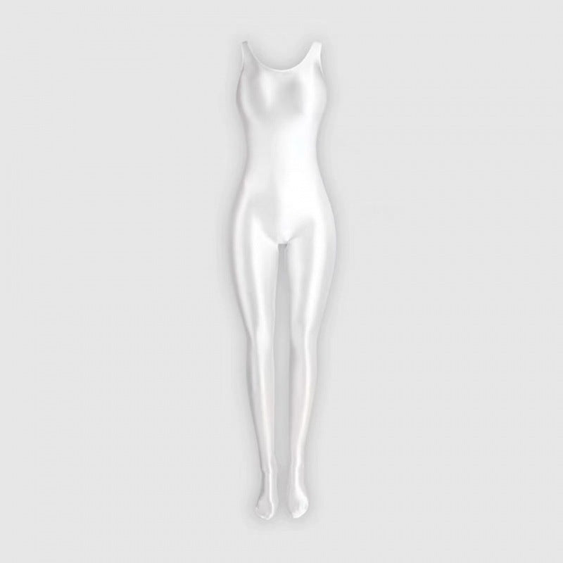 Stretch Gloss Bodysuit Shapewear Vest Leggings Ladies - Mubimart -  