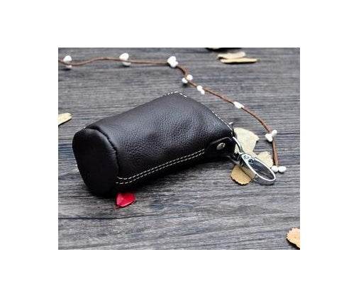 Cowhide leather duffel bag - Mubimart
