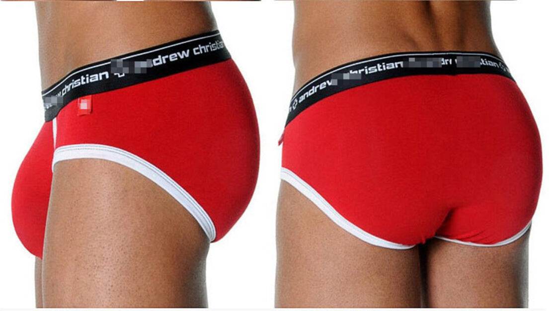 Men's Fashion Comfortable Briefs Simple And Breathable Lightweight Briefs - Mubimart
