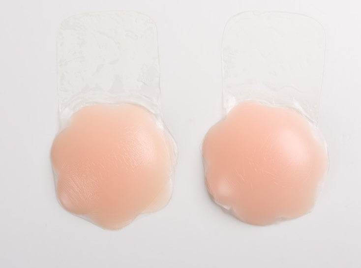 Silicone Nipple Cover Bra Pasties Pad Adhesive Reusable Breast Stickers - Mubimart