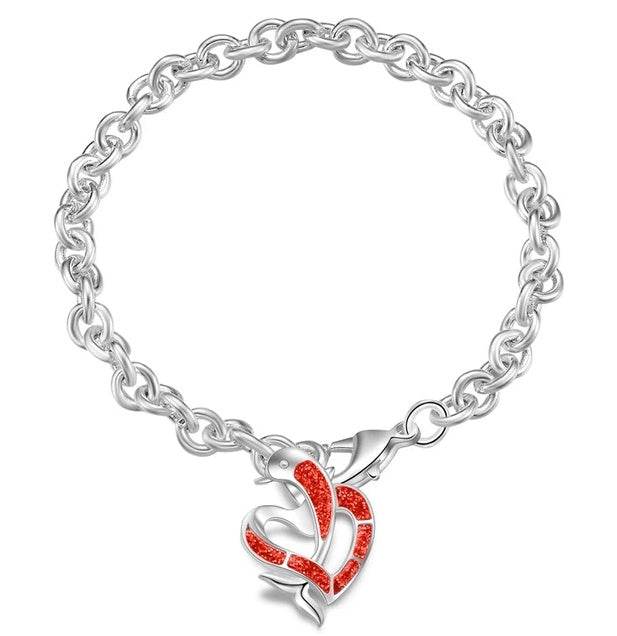 Personality charm dolphin bracelet - Mubimart