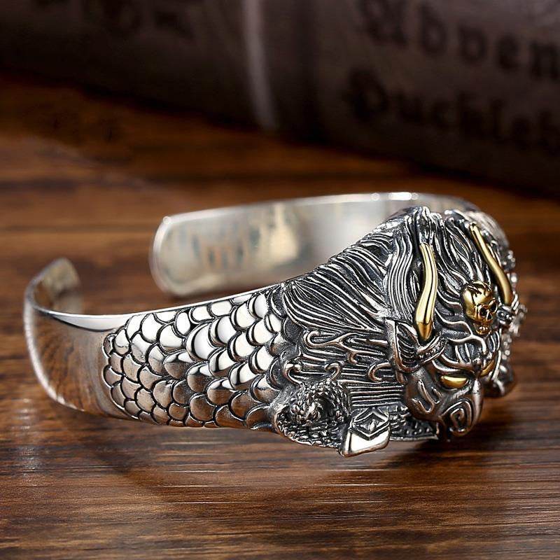 Mens Vintage Personalized Dominant Roc Bracelet - Mubimart
