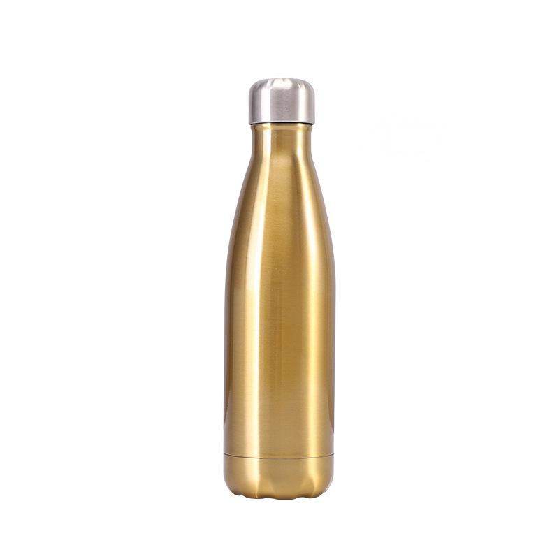 Coke Bottle Stainless Steel Vacuum Flask Bowling Cup Sports Bottle - Mubimart