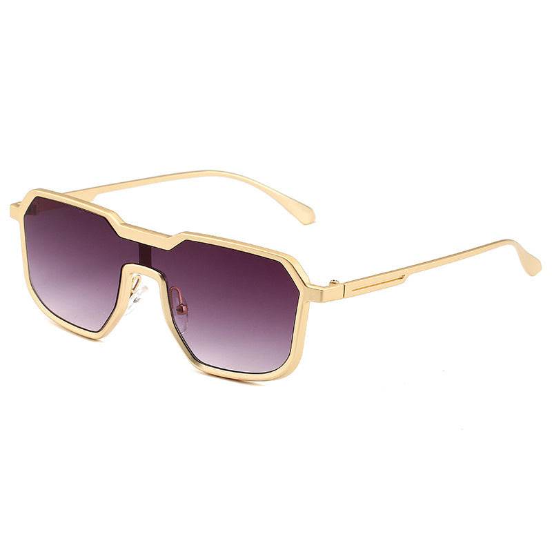 Punk Metal Sunglasses For Men - Mubimart