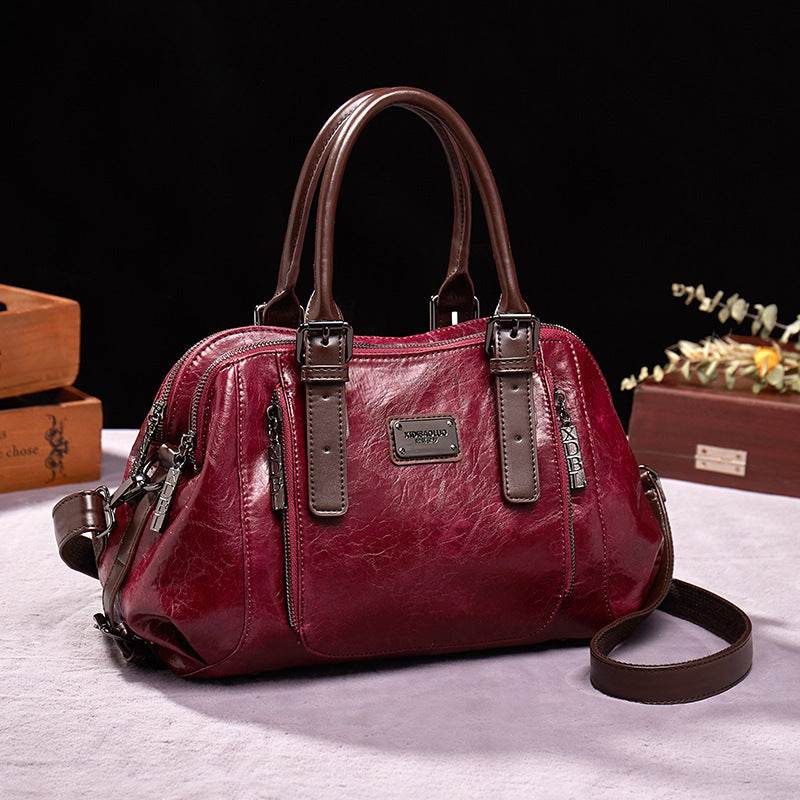 Bag Female Women's Genuine Leather Bags Handbags Crossbody Bags For Women Shoulder Bags Genuine Leather Bolsa Feminina Tote - Mubimart