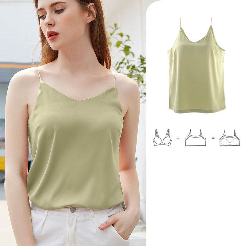Women's Silky Camisole - Mubimart