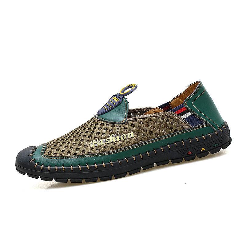 Mens Casual Breathable Mesh Non-slip Casual Shoes - Mubimart