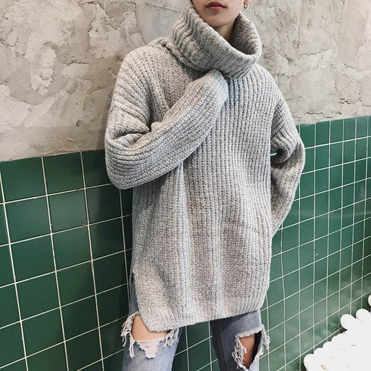 Sweater pullover sweater bottoming shirt - Mubimart