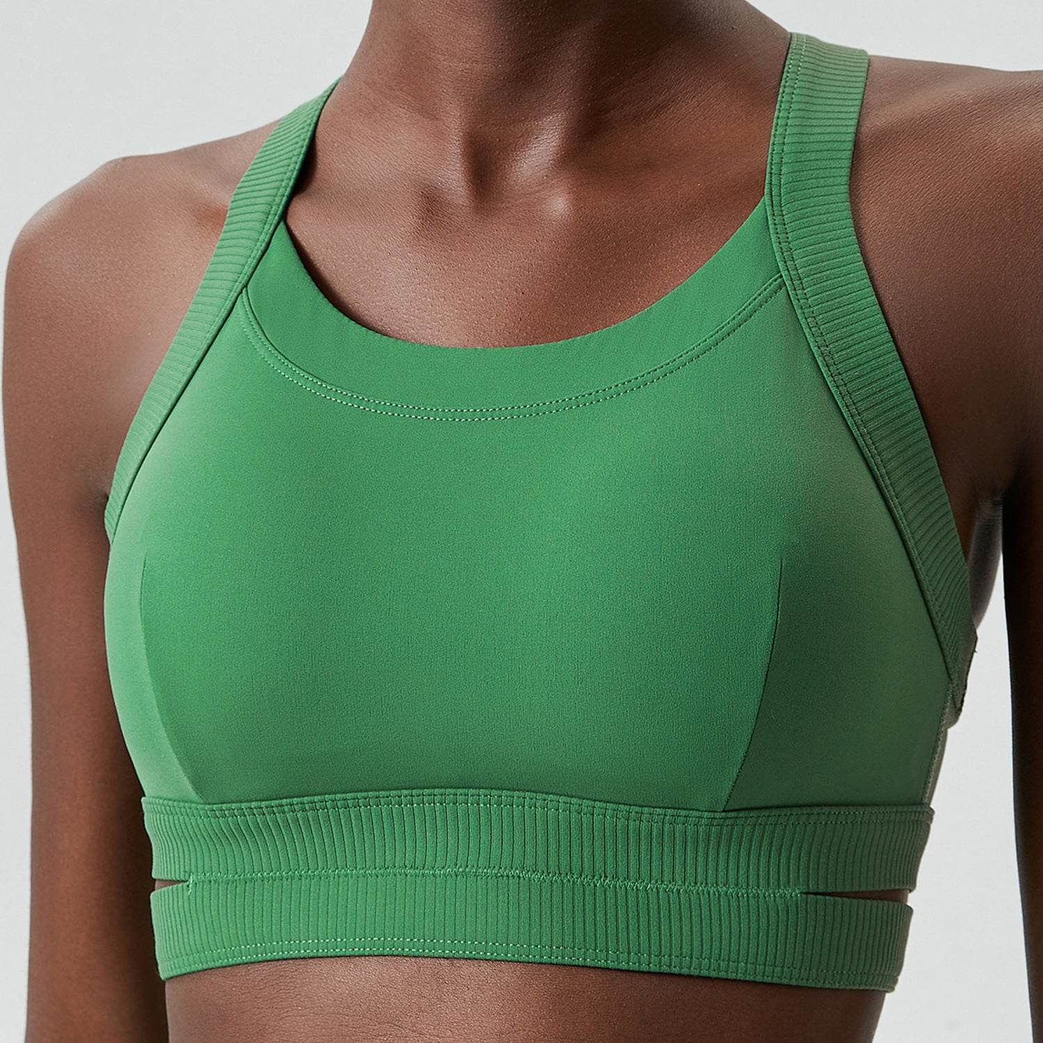 Women's Double Layer Yoga Workout Bra - Mubimart