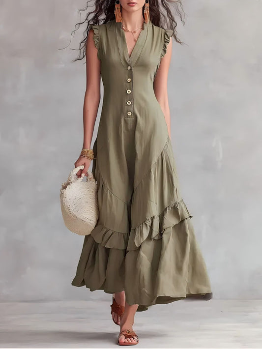 Elegant And Sophisticated Sleeveless Womens Dress
