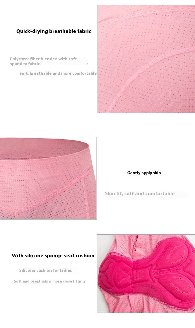 Women's Bicycle Tight Biker Underwear Stretch Breathable - Mubimart