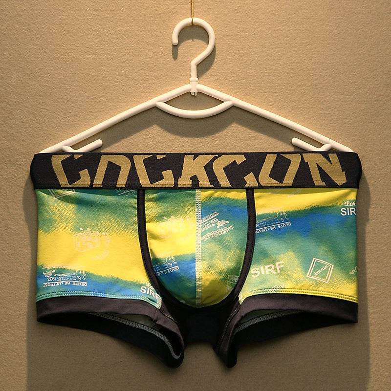 Men's Underwear Boxers Cotton Trendy - Mubimart