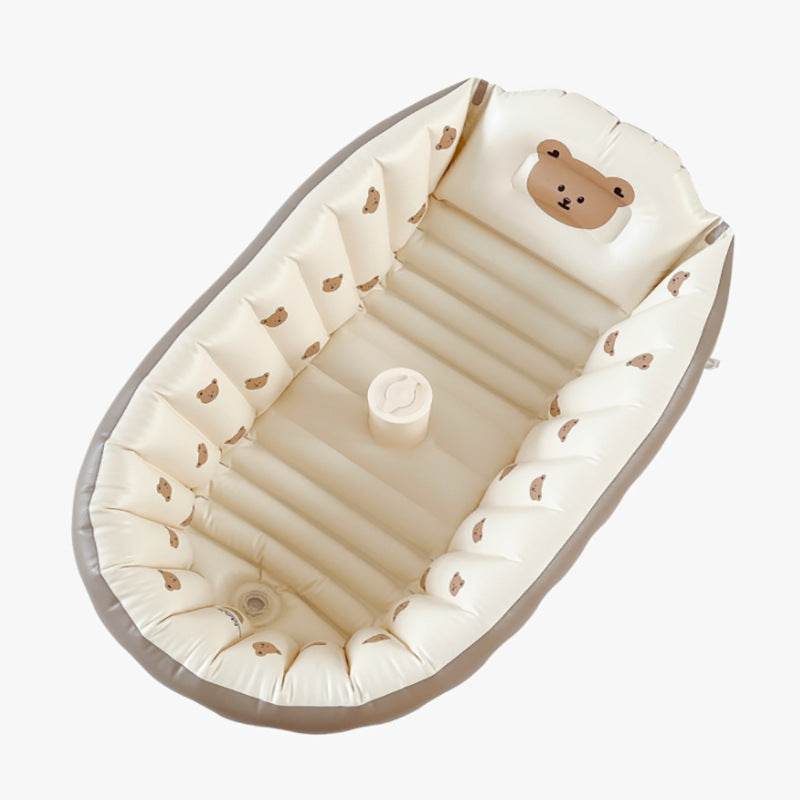 Baby Inflatable Bath Indoor Children Swimming Pool Home Bathtub - Mubimart