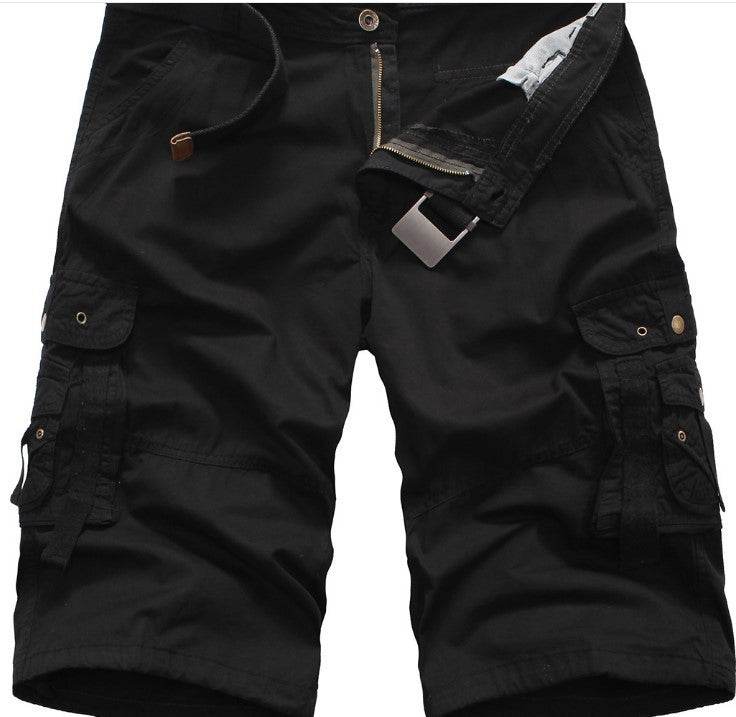 Summer Men's Loose Large Size Camouflage Cargo Pants Leisure Cargo Shorts - Mubimart