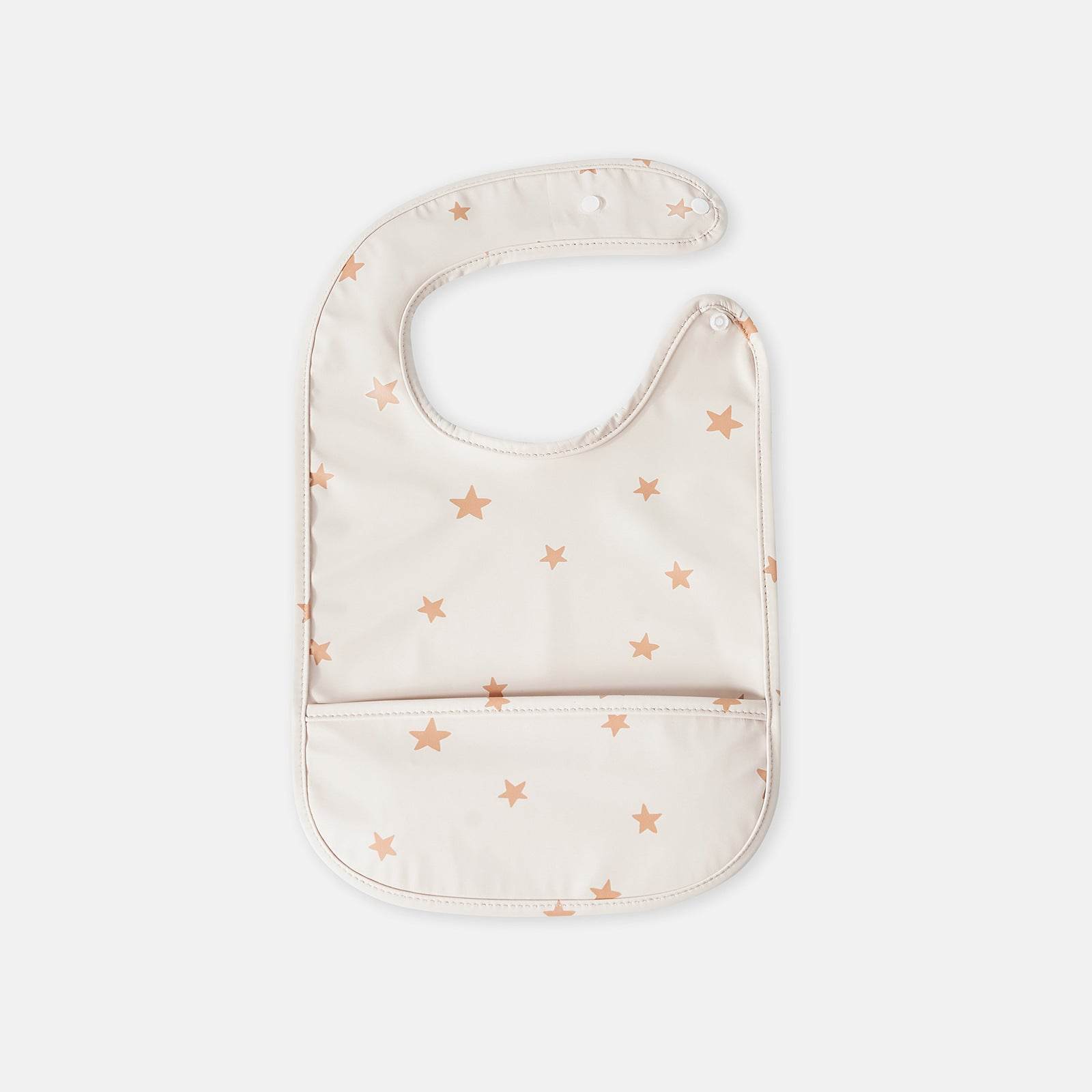 Waterproof Snap Fastener Bib Eating Saliva Towel Child Bib Overclothes - Mubimart