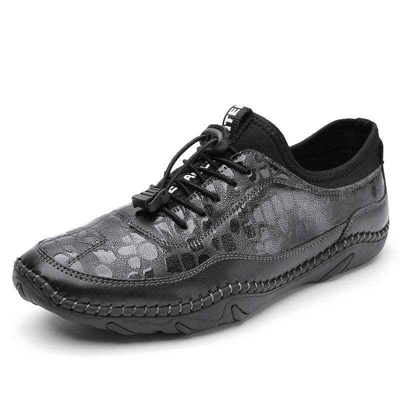 Men's Casual Comfort Low Top Driving Casual Shoes - Mubimart