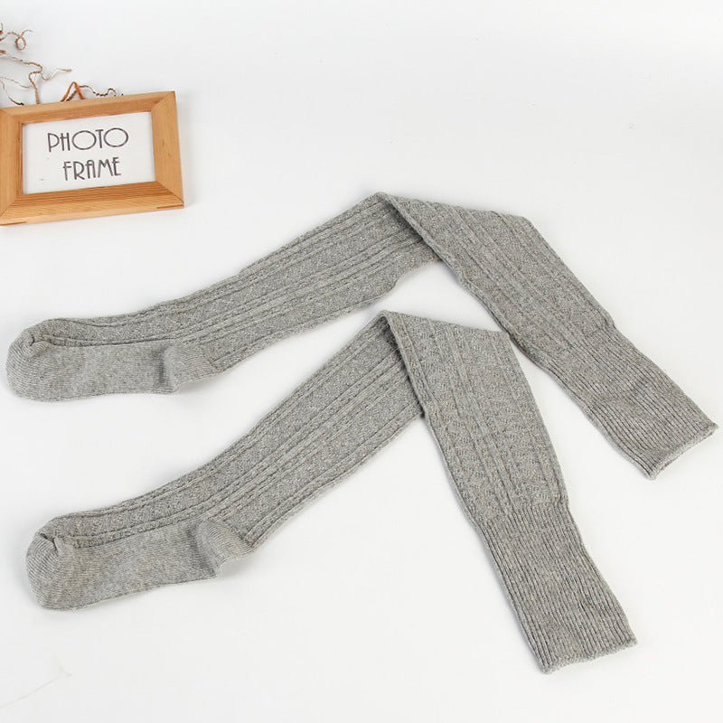 Women's Fashionable Knitted Over-the-knee Socks - Mubimart -  