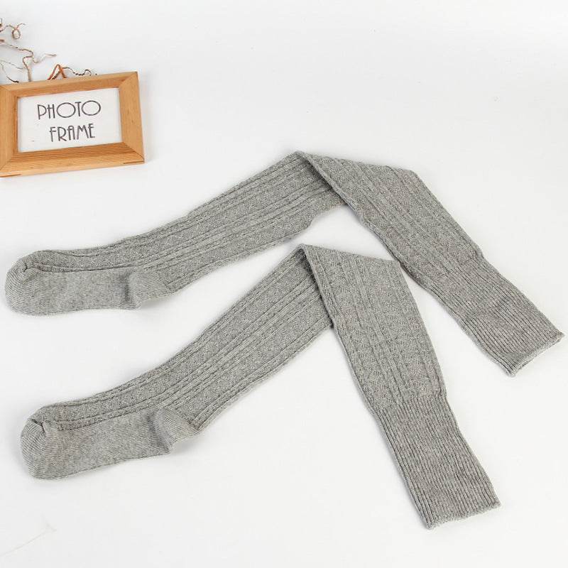 Women's Fashionable Knitted Over-the-knee Socks - Mubimart