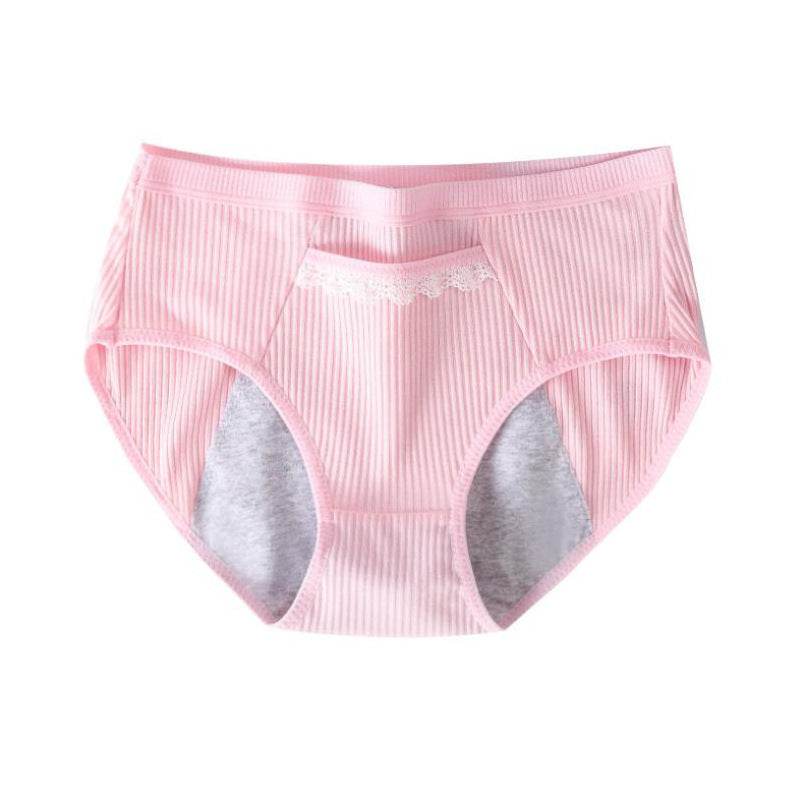 Women's Menstrual Panties Underwear Cotton Large Size Leak-proof - Mubimart