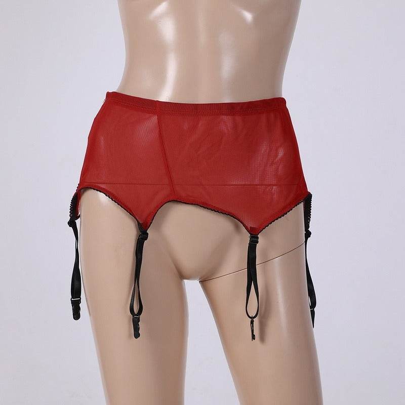 Garter Belt Women's Stocking Sling Sling Mesh Lace Belt - Mubimart