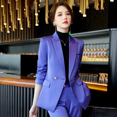 Fashion Suit Jacket Work Clothes - Mubimart - Work Dress 