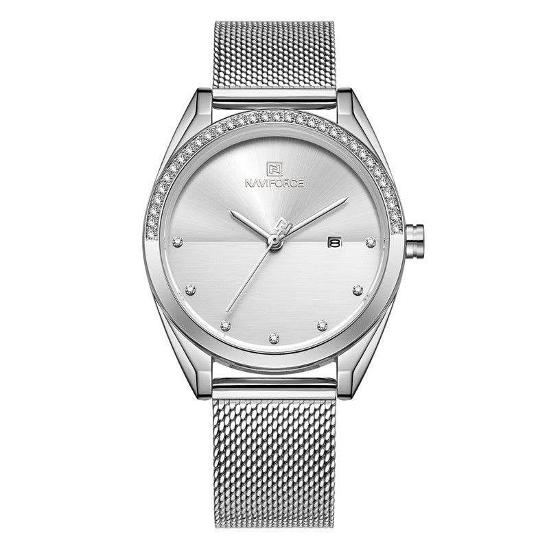 Waterproof Calendar Women Quartz Watch - Mubimart