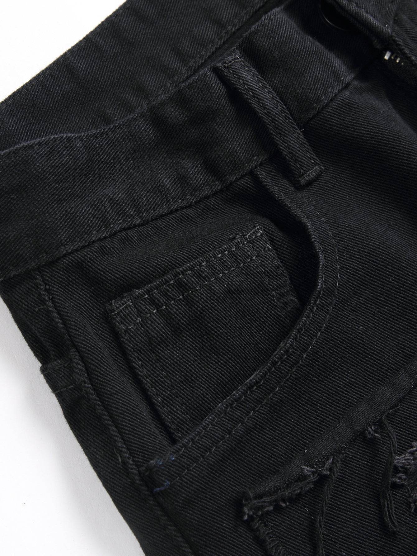 Men's Jeans Casual Slim Fit - Mubimart