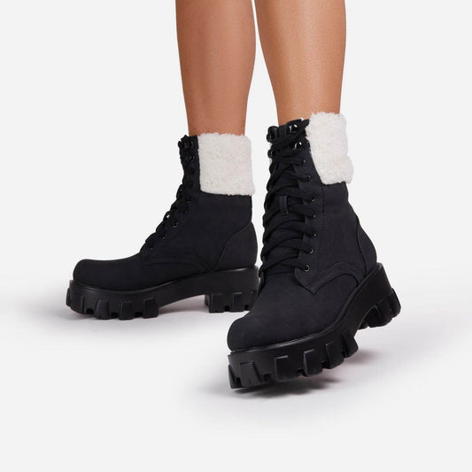 Lace-up Martin Boots Women - Mubimart