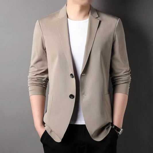 Men's Fashionable Lightweight Business Blazer - Mubimart