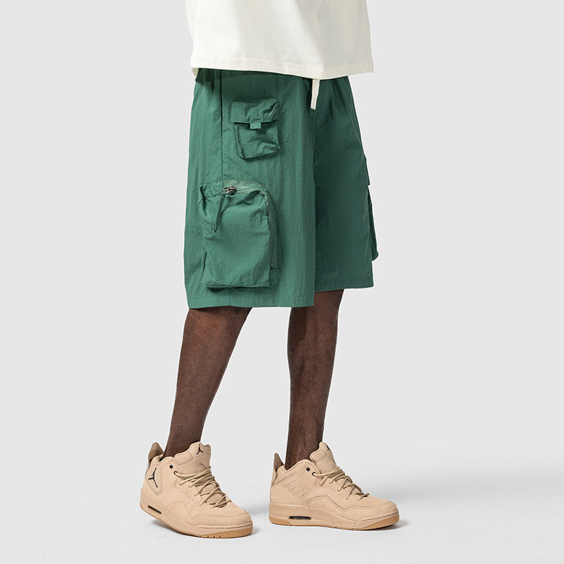 Outdoor Three-dimensional Pocket Cargo Shorts