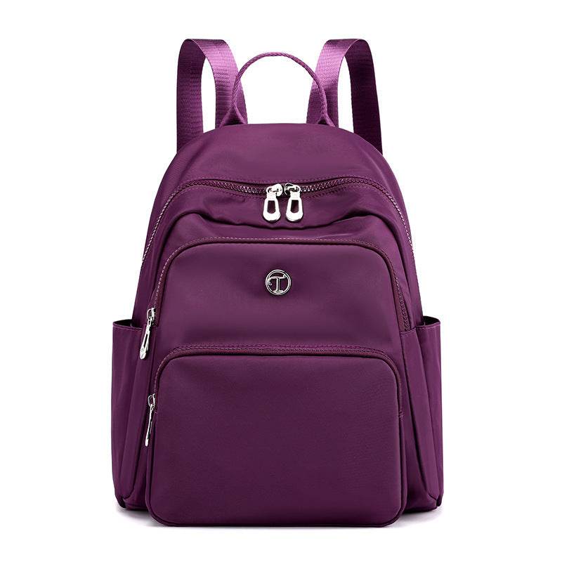 Large Capacity Oxford Cloth Backpack Women - Mubimart