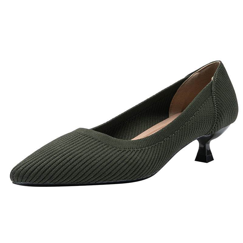 New Women's Pointed Toe Pumps - Mubimart