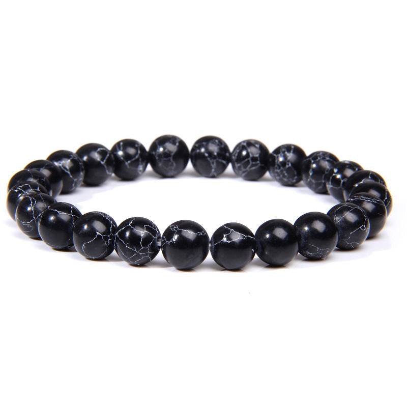 Natural Stone Beads Bracelet Men - Mubimart