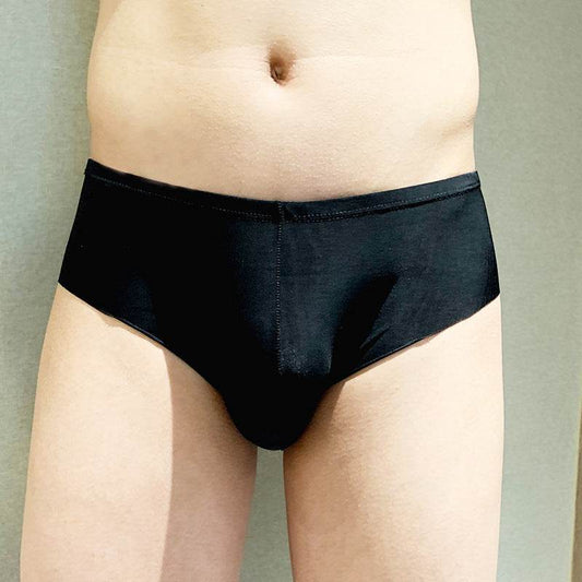 Men's Ice Silk Seamless Briefs - Mubimart