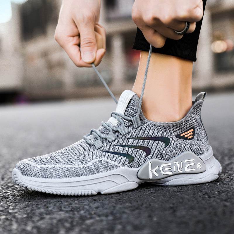 Casual Sports Shoes Trend Running Shoes Men - Mubimart