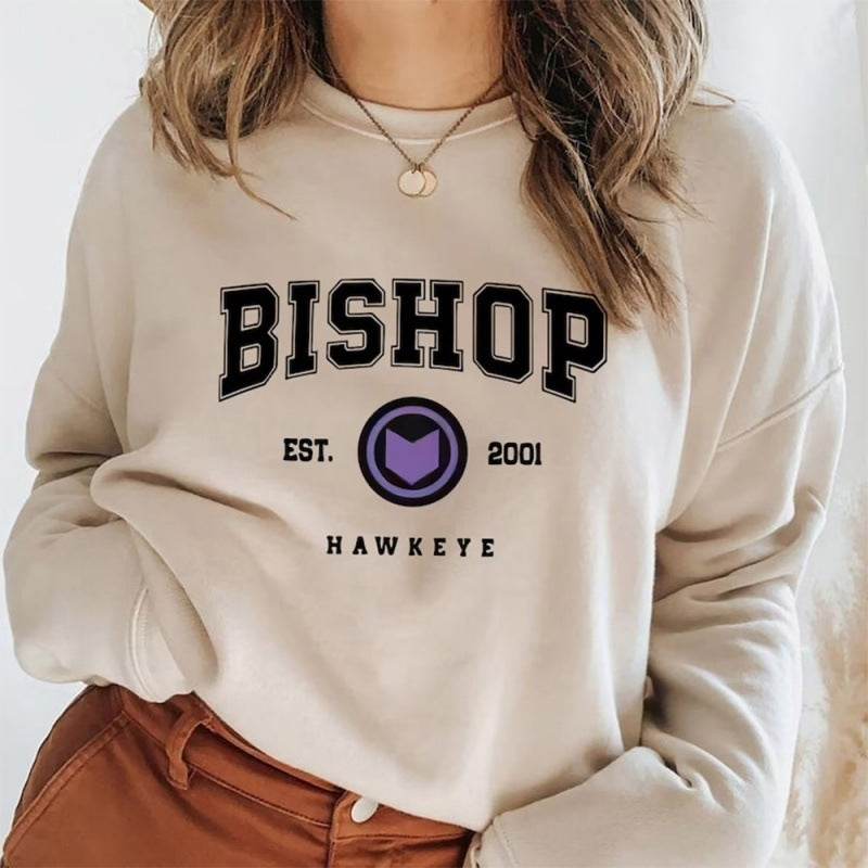 Bishop 2001 Sweatshirts Hawkeye Hoodie - Mubimart