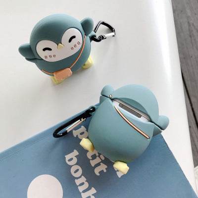 Standing Cartoon Wireless Bluetooth Earphone Case - Mubimart