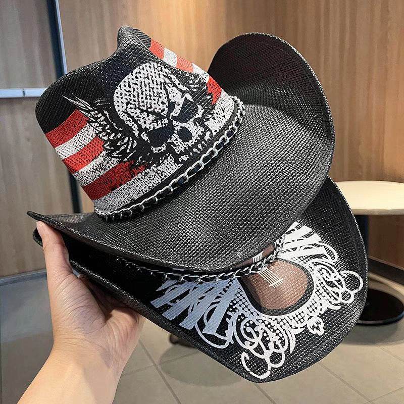 Summer Outdoor Ethnic Style Fedora Hat West - Mubimart