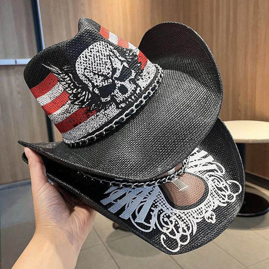 Summer Outdoor Ethnic Style Fedora Hat West - Mubimart