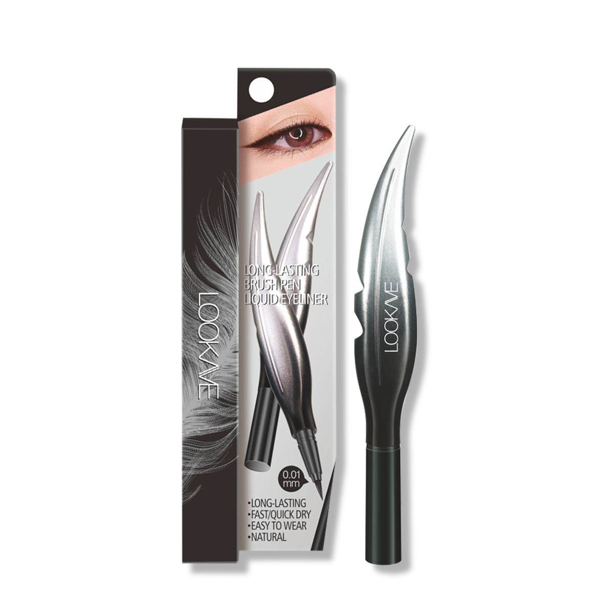 Black Liquid Eyeliner Eyeliner Smooth - Mubimart