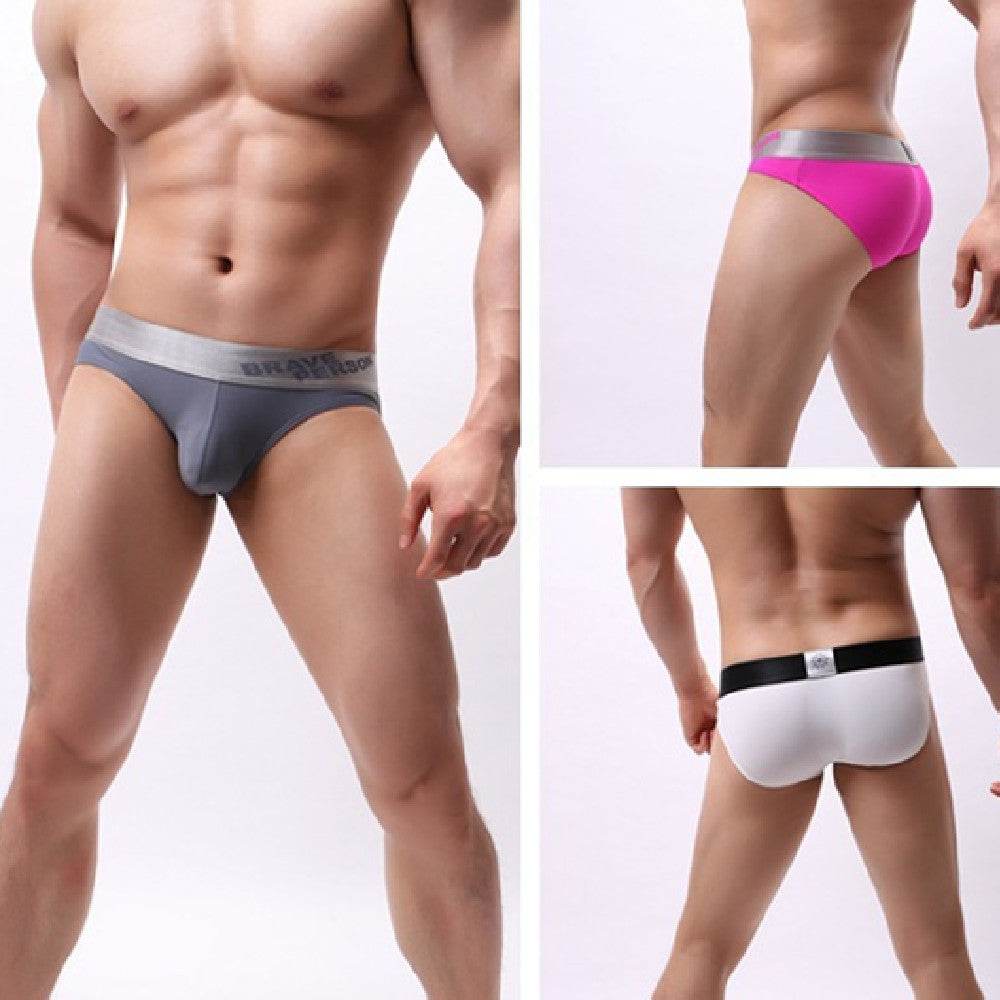 Men's Underwear Sports Casual Briefs - Mubimart