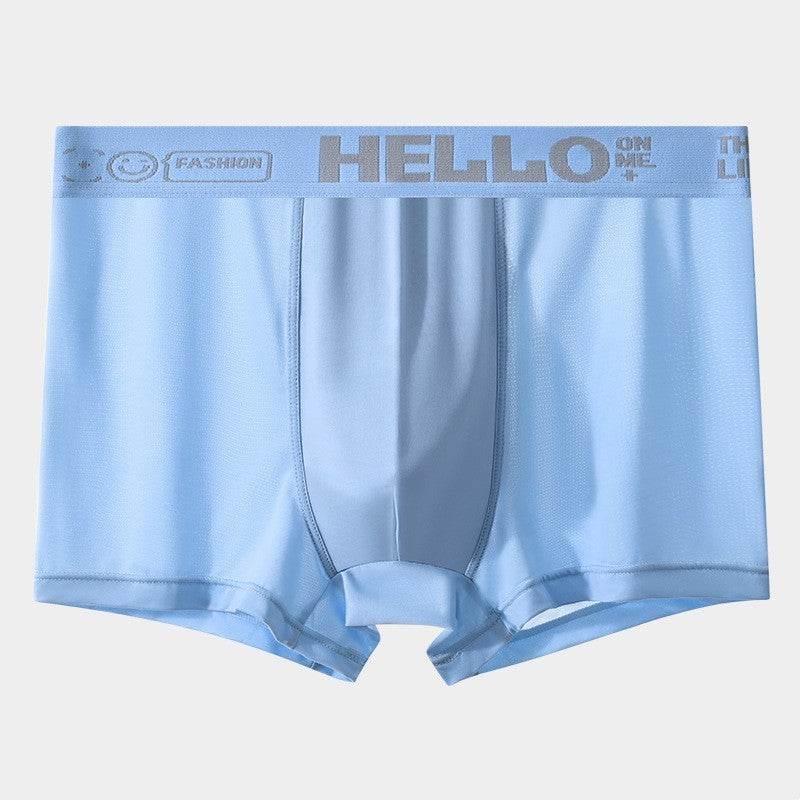 Solid Color One-piece Underwear For Men - Mubimart