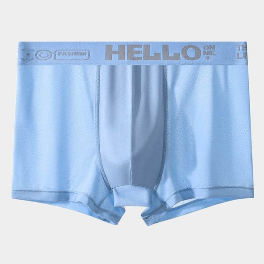 Solid Color One-piece Underwear For Men - Mubimart
