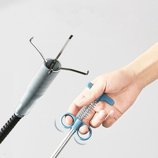 Through The Sewer Dredge Pipe Blocked Toilet Floor Drain Kitchen Household Toilet Tool