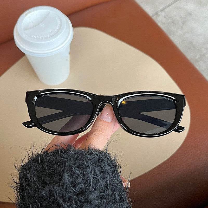 Retro Black Cat Eye UV Resistant Sunglasses - Mubimart